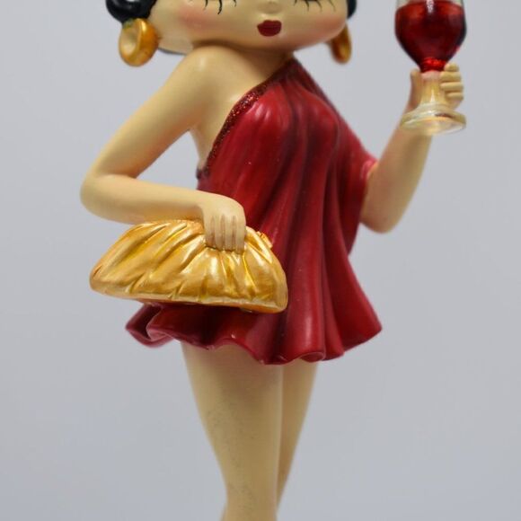 Betty Boop Westland Giftware Item No. 2007 Wine a Bit You will Feel Better - Picture 4 of 11